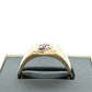 10K Yellow Gold Diamond Gentleman's Fashion Ring; 0.01CTW; 5.9g; Size 11.5