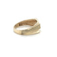 10K Yellow Gold Diamond Gentleman's Ring; 3.4g; Size 10.5