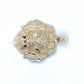 10K Yellow Gold Lion's Head Pendant; 2.2g