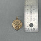 10K Yellow Gold Lion's Head Pendant; 2.2g