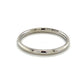 10K White Gold Wedding Band; 1.5g; Size 7