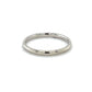 10K White Gold Wedding Band; 1.5g; Size 7