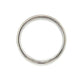 10K White Gold Wedding Band; 1.5g; Size 7