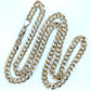 10K Yellow Gold 24" Curb Chain; 16.7g