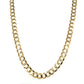 10K Yellow Gold 24" Curb Chain; 16.7g