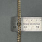 10K Yellow Gold 24" Curb Chain; 16.7g