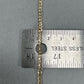 10k Yellow Gold 18" Curb Chain; 4.5g