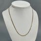10k Yellow Gold 18" Curb Chain; 4.5g