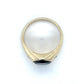 10K Yellow Gold Diamond & Onyx Gentleman's Ring; Size 11