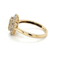 14K Yellow Gold Lady's Diamond & Stone Accent Ring; Size 7