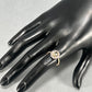 14K Yellow Gold Lady's Diamond & Stone Accent Ring; Size 7