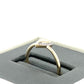 10K Yellow Gold Diamond Lady's Heart Ring; Size 7
