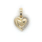 10K Yellow Gold Diamond Heart Pendant; 0.05CTW; 1.3g