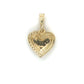10K Yellow Gold Diamond Heart Pendant; 0.05CTW; 1.3g