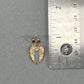 10K Yellow Gold Wings Pendant; 0.9g