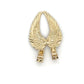 10K Yellow Gold Wings Pendant; 0.9g