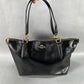 Coach Ava Leather Tote Bag - Black