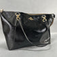 Coach Ava Leather Tote Bag - Black