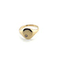 10K Yellow Gold Diamond Ring; Size 6