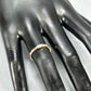 14K Yellow Gold Diamond Lady's Fashion Ring; Size 7