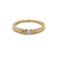 14K Yellow Gold Diamond Lady's Fashion Ring; Size 7