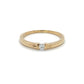 14K Yellow Gold Diamond Lady's Fashion Ring; Size 7