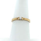 14K Yellow Gold Diamond Lady's Fashion Ring; Size 7