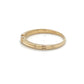 14K Yellow Gold Diamond Lady's Fashion Ring; Size 7