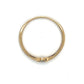14K Yellow Gold Diamond Lady's Fashion Ring; Size 7