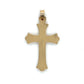 14K Yellow Gold Cross Pendant