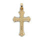 14K Yellow Gold Cross Pendant