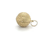14K Yellow Gold Basketball Pendant