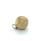 14K Yellow Gold Basketball Pendant