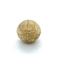 14K Yellow Gold Basketball Pendant