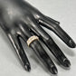 14K Yellow Gold Diamond Lady's Fashion Ring; Size 7