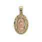 10K Two-Tone Gold Pendant