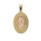 10K Two-Tone Gold Pendant