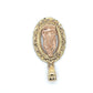 10K Two-Tone Gold Pendant
