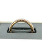 14K Yellow Gold Diamond Lady's Wedding Band; Size 7