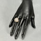 14K Yellow Gold Diamond Lady's Fashion Ring; Size 7