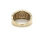 14K Yellow Gold Diamond Lady's Fashion Ring; Size 7