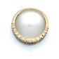 14K Yellow Gold Diamond Lady's Fashion Ring; Size 7