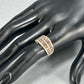 14K Yellow Gold Diamond Lady's Fashion Ring; Size 7