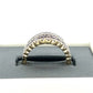 14K Yellow Gold Diamond Lady's Fashion Ring; Size 7