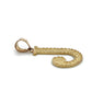 10K Yellow Gold "J" Pendant