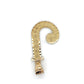 10K Yellow Gold "J" Pendant