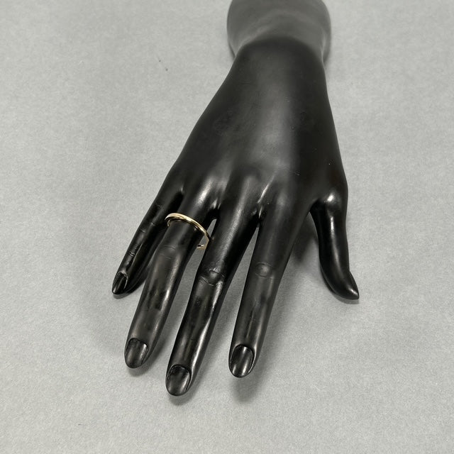 10K Yellow Gold Gentleman's Ring; Size 11