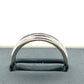14K White Gold Diamond Gentleman's Wedding Band; Size 12.5