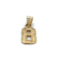 14K Yellow Gold "8" Pendant