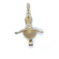 10K Yellow Gold Jesus Pendant